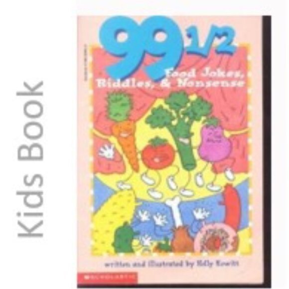 99 1/2 Food Jokes, Riddles, & Nonsense Paperback book 1997 - Picture 1 of 5